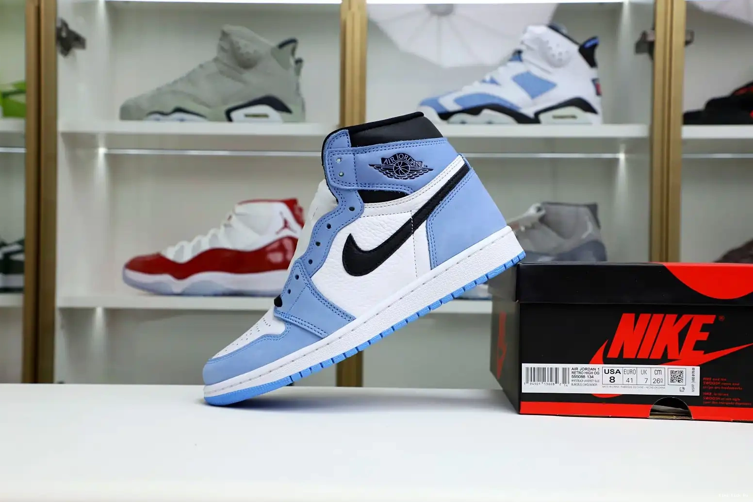 'UNIVERSITY HIGH JORDAN OG AIR Kimikick RETRO 1 0802